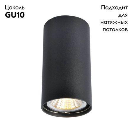 Светильник потолочный Arte Lamp Unix (Уникс) A1516PL-1BK