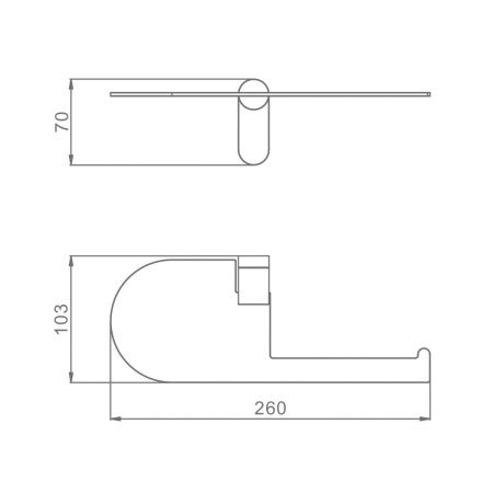 Бумагодержатель Raglo R300.03.06