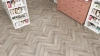 SPC ламинат Alpine Floor Chervon Alpine ECO 18-8 MC Дуб Исида Chevron толщина 0.5 см 43 класс 600х127