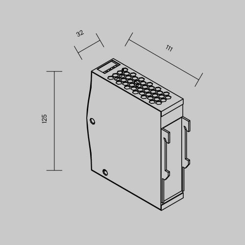Источник напряжения Maytoni Led Strip 821011 - фото 5