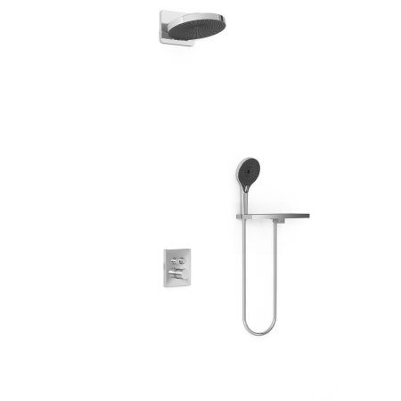 Душевая система Vincea VSFW-3I21T1RCH встраиваемая в стену цвет хром с термостатом