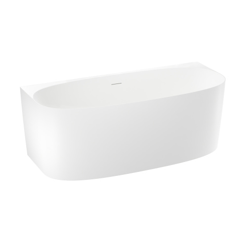 Ванна акриловая Wellsee Belle Spa 2.0 235804000 170х75 пристенная полукруглая с каркасом - фото 2