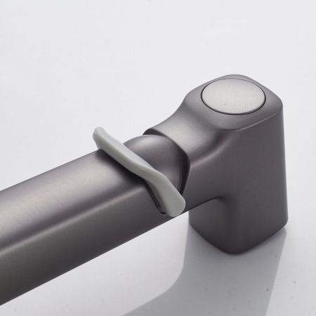 Гигиенический душ со смесителем Shevanik S9905T оружейная сталь