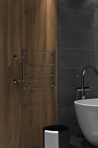 Полотенцесушитель Indigo Roof LRSW60-50-б/п-50 59х60 водяной хром - фото 4