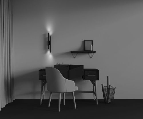 Бра Maytoni Technical Calipso C082WL-24W2.7K-B - фото 5