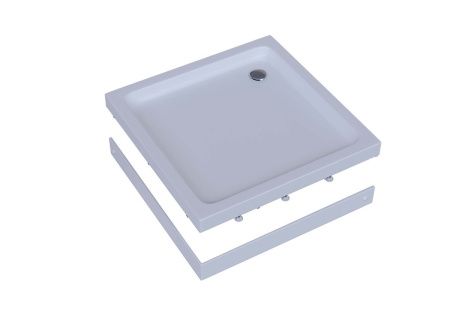Душевой поддон акриловый Aquatek DPA-0000003 100х100 белый с ножками