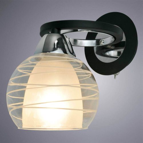 Бра Arte Lamp Ginevra (Гиневра) A1604AP-1BK - фото 2