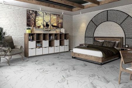 SPC ламинат Damy Floor ASCENT STRONG 124-1-ST Эверест толщина 0.5 см 43 класс 610х305