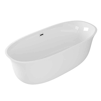 Ванна акриловая Grossman Galaxy GR-1201 166х75 отдельностоящая овальная с каркасом