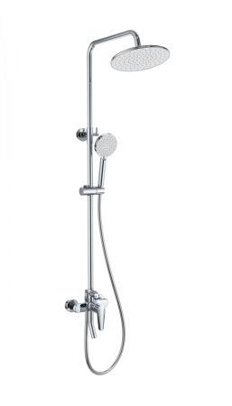 Душевая стойка Wonzon & Woghand WW-B2168-A-CR настенная цвет хром