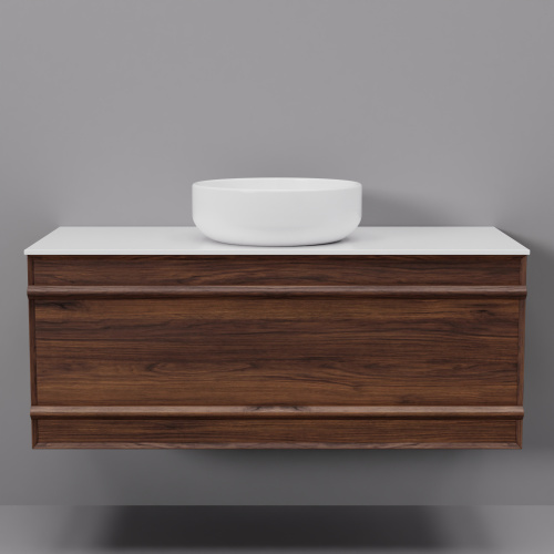 Тумба с раковиной ArtDecco Bridget (Бриджит) ABR10W22S300 100x45x40 подвесная цвет черный орех - фото 5