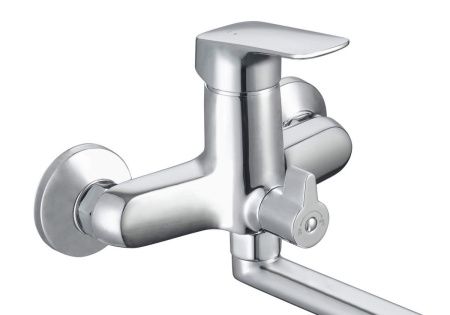 Смеситель для ванны Aquatek ВЕГА AQ1042CR настенный хром