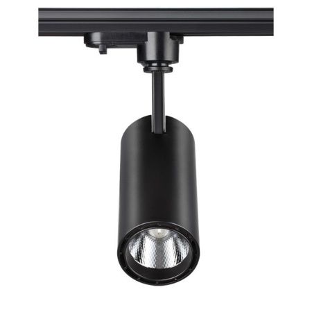 Трековый светодиодный светильник Novotech Selene Black (Селене Блацк) 357550