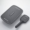 Душевая стойка Shevanik S4136H настенная цвет черный