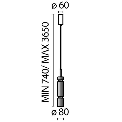 Светильник подвесной Maytoni Ordo Modern MOD272PL-L12B3K1 - фото 5