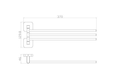 Полотенцедержатель Wonzon & Woghand Still WW-6641
