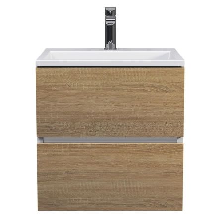 Раковина из искусственного камня Uperwood Barsa 2901120345 50х50 полувстраиваемая цвет белый