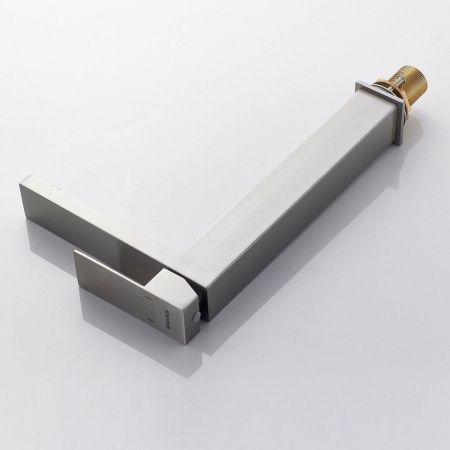 Смеситель для раковины Shevanik S7011L на столешницу сатин