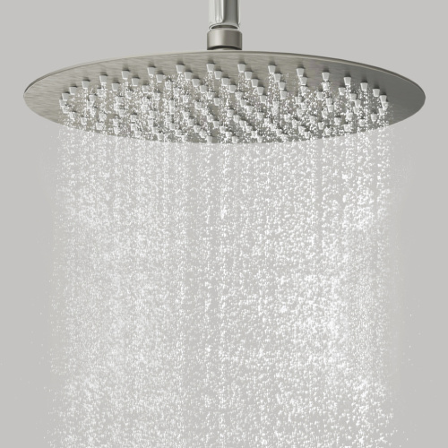 Верхний душ WasserKRAFT Wern 4200 A121 никель - фото 2