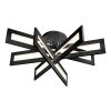 Светильник потолочный iLedex Stalker (Сталкер) 9082-R800-X 128W BK
