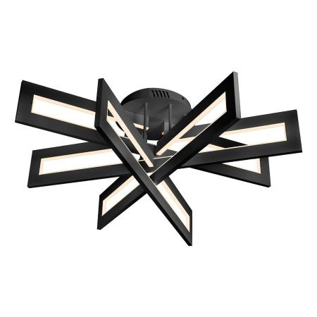 Светильник потолочный iLedex Stalker (Сталкер) 9082-R800-X 128W BK