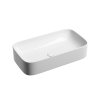 Раковина из сантехнического фарфора Ceramica Nova ELEMENT CN6054 71х38 накладная цвет белый Раковина из сантехнического фарфора Ceramica Nova ELEMENT CN6054 71х38 накладная цвет белый