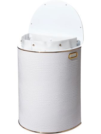 Корзина для белья Geralis Croco KWG-O