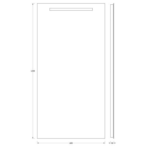 Зеркало со встроенным LED-светильником Evoform Ledline BY 2112 60х120 - фото 2
