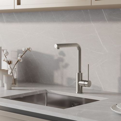 Смеситель для кухни Iddis Rule RULSTL0i05 на мойку нержавеющая сталь - фото 2