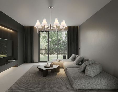 Люстра на штанге Ambrella Light Modern (Модерн) LH57125