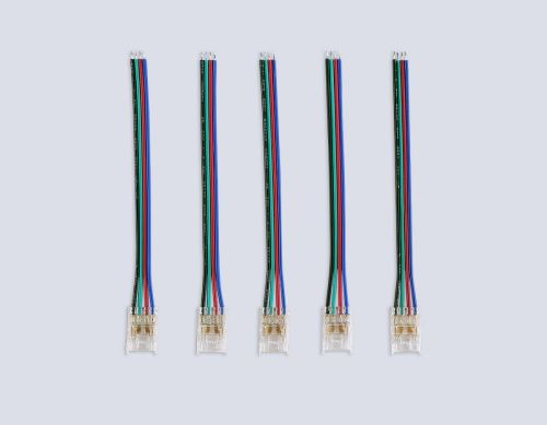 Соединитель гибкий односторонний COB RGB 12/24V для лент 10mm Ambrella Light LED Strip 24V (ЛЕД Стрип 24В) GS7411 - фото 2