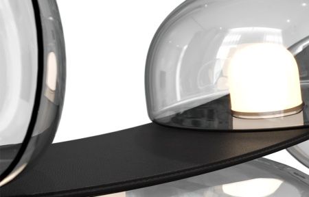 Светильник подвесной Crystal Lux Bosque (Боскуе) Bosque SP7 L3000 Black/Transparent