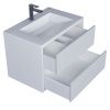 Тумба под раковину Uperwood Next Premium 3930205153 70х50 подвесная цвет белый