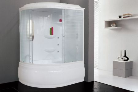 Душевой бокс Royal Bath ALP RB170ALP-C-R 170х100 стекло матовое