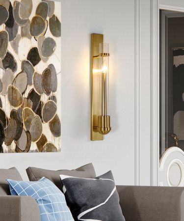 Светильник настенный Delight Collection Wall lamp (Валл ламп) 88042W brass
