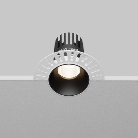 Светильник встраиваемый Maytoni Technical Dip DL119-10W-4K-TRS-B