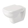 Унитаз подвесной Duravit D-Code 45351900A1 (253509+006731) белый с сиденьем