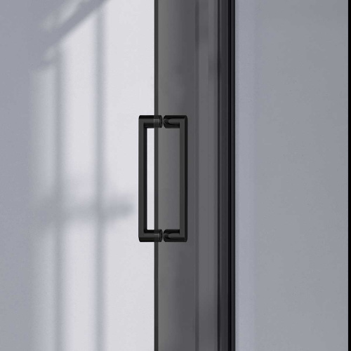 Душевой уголок Vincea Como-N VSR-4CN9012CGB 120х90 стекло тонированное профиль черный - фото 5