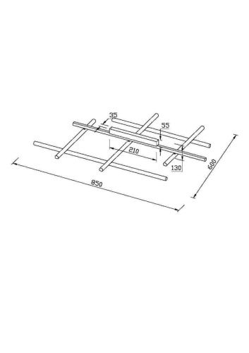 Светильник потолочный Maytoni Radiance MOD278CL-L50G3K - фото 5
