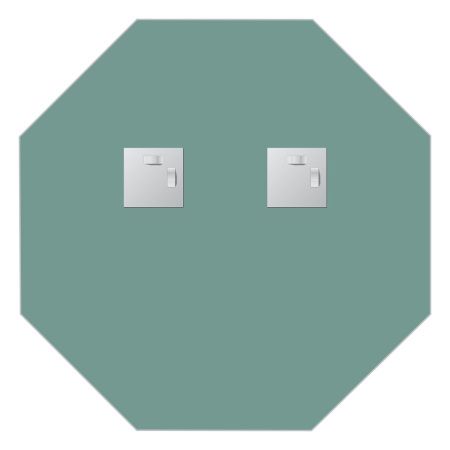 Зеркало Evoform Primary BY 0074 50х50 подвесное