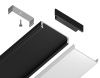 Алюминиевый накладной профиль Ambrella Light Alum Profile (Алум Профиле) GP1800BK