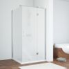 Душевой уголок Vegas-Glass AFP-Fis TUR+NOVO AFP-Fis TUR NOVO h1890 120 08 10 R 120х120 стекло матовое профиль хром глянцевый без поддона