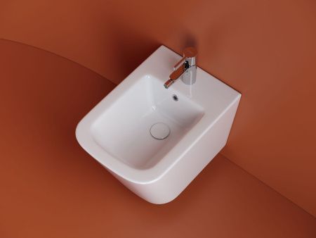 Биде подвесное Ceramica Nova UNION CN4010 цвет белый