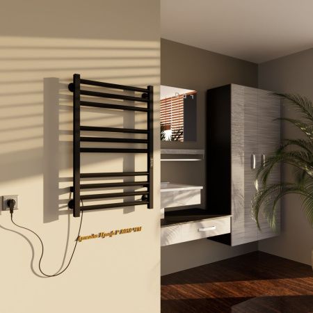 Полотенцесушитель электрический Altasan АрмадаПроф АрмадаПрофР8050ЧМ 55х80 черный