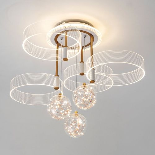 Люстра потолочная LED4U L1040-750 WT - фото 3
