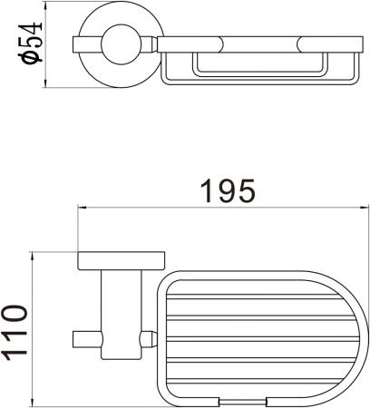 Мыльница Savol S-005632H