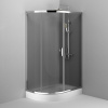 Душевой уголок Am.Pm Like W83G-302U120CG 120х80 стекло тонированное профиль хром глянцевый без поддона