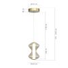 Светильник подвесной ST Luce Spine (Спине) SL6136.203.01