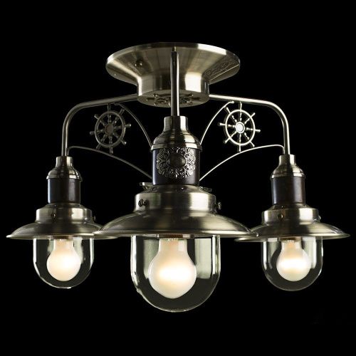 Люстра потолочная Arte Lamp Sailor (Саилор) A4524PL-3AB - фото 4