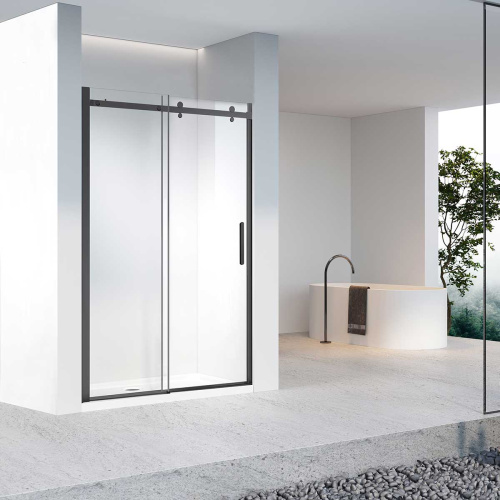 Душевая дверь Vincea Como-N VDS-4CN150CLB 150х195 стекло прозрачное профиль черный